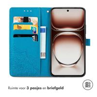 imoshion Mandala Bookcase Oppo A40 (4G) / Oppo A40M (4G) / Oppo A60 (5G) - Turquoise
