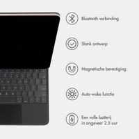 Accezz Magnetic Bluetooth Keyboard Apple iPad Air 11 inch (2025) M3 / (2024) M2 / Pro 11 (2018/2020/2021/2022) - QWERTY / NL - Zwart