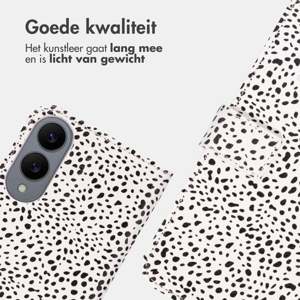imoshion Design Bookcase Samsung Galaxy S25 Edge - Desert Dots