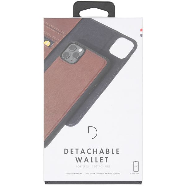 Decoded 2 in 1 Leather Detachable Wallet iPhone 11 Pro Max - Bruin