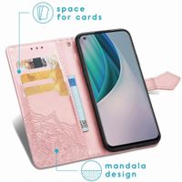 imoshion Mandala Bookcase OnePlus Nord N10 5G - Rosé Goud