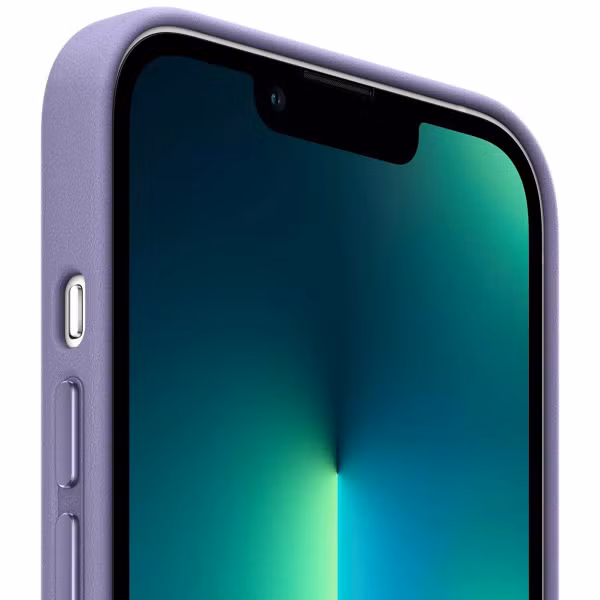 Apple Leather Backcover MagSafe Apple iPhone 13 Pro - Wisteria