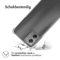 imoshion Shockproof Case Motorola Moto G54 - Transparant