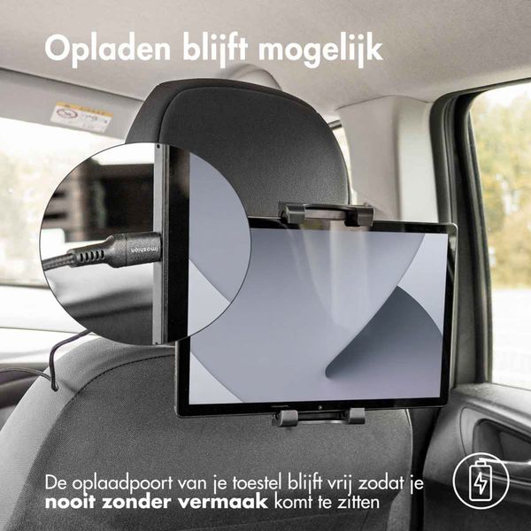 imoshion Hoofdsteun auto tablethouder met verstelbare arm