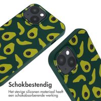 imoshion Siliconen design hoesje met koord Apple iPhone 15 - Avocado Green