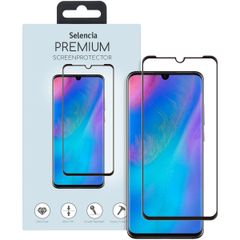 Selencia Gehard Glas Premium Screenprotector Huawei P30 Pro - Zwart