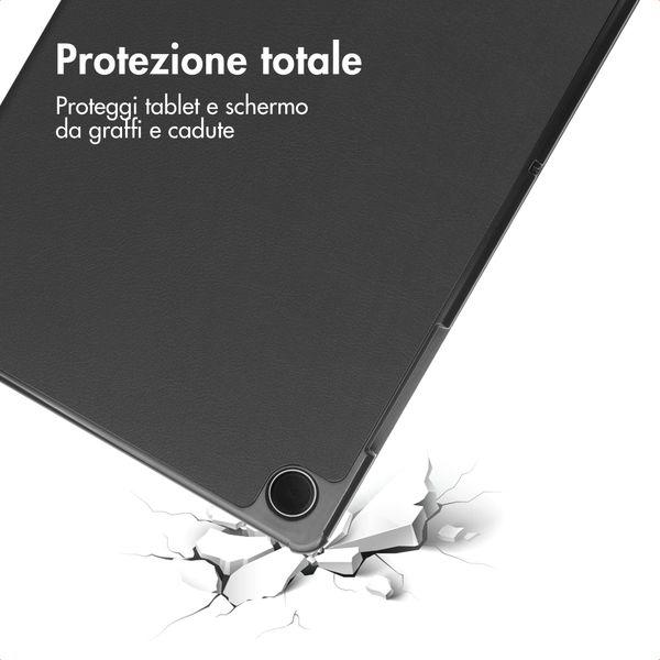 imoshion Trifold Bookcase Samsung Galaxy Tab A11 Plus - Zwart
