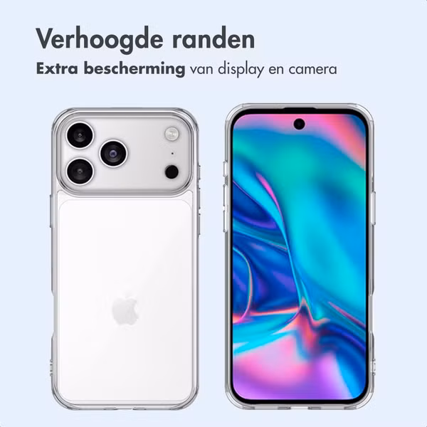 imoshion Protective Backcover Apple iPhone 17 Pro Max - Transparant