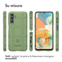imoshion Rugged Shield Backcover Samsung Galaxy A14 (5G/4G) - Donkergroen