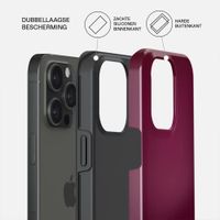Burga Tough Backcover MagSafe Apple iPhone 15 Pro - Dark Cherry
