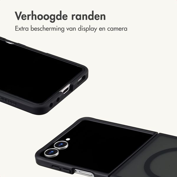 imoshion Color Guard Backcover met MagSafe Samsung Galaxy Z Flip 8 - Zwart