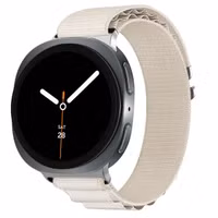 imoshion Nylon Alpine bandje Samsung Galaxy Watch 8 (40/44mm) / Classic (46mm) - Wit