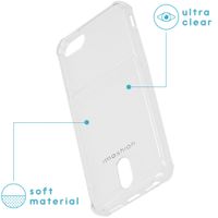 imoshion Softcase Backcover met pashouder iPhone SE (2022 / 2020) / 8 / 7