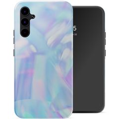 Selencia Vivid Backcover Samsung Galaxy A34 (5G) - Holographic Blue Dream
