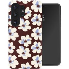 Selencia Vivid Backcover Samsung Galaxy S26 Ultra - Choco Flower Pop