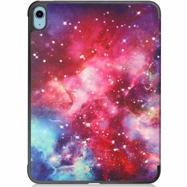 imoshion Design Trifold Case Apple iPad 11 (2025) 11 inch A16 / iPad 10 (2022) 10.9 inch - Space