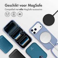 imoshion Color Backcover met afneembaar koord met MagSafe Apple iPhone 17 Pro Max - Ash Blue