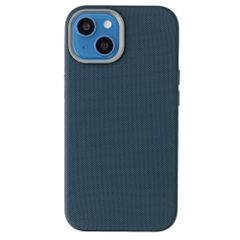 Accezz Mesh Backcover met MagSafe Apple iPhone 14 / 13 - Donkerblauw