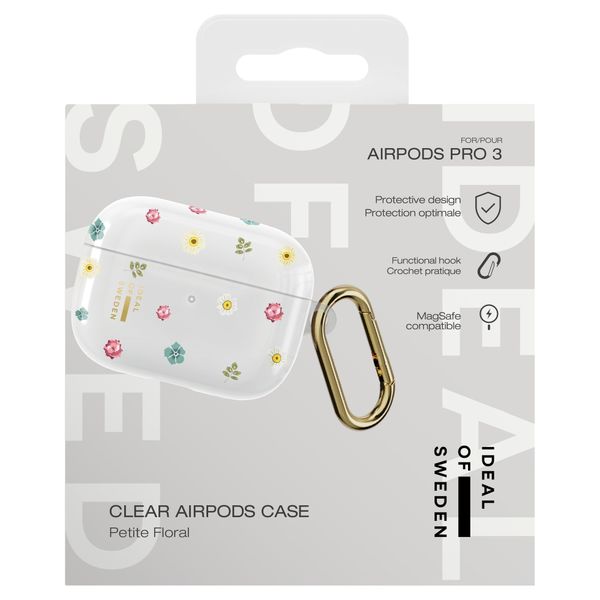 iDeal of Sweden Clear Case Apple AirPods Pro 3 - Petite Floral