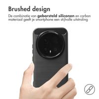 imoshion Brushed Backcover Honor Magic8 Pro - Zwart