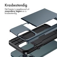 imoshion Backcover met pasjeshouder Apple iPhone 14 Pro - Donkerblauw