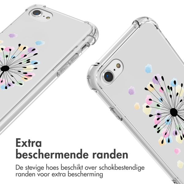 imoshion Design hoesje met koord Apple iPhone SE (2022 / 2020) / 8 / 7 - Sandstone Dandelion