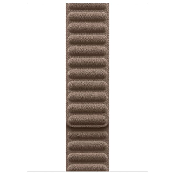 Apple Magnetic Link-bandje FineWoven Apple Watch Series 1 t/m 11 / SE / Ultra (44/45/46/49 mm) - Maat S/M - Taupe