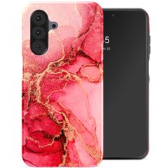 Selencia Vivid Backcover Samsung Galaxy A26 - Rosy Marble