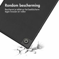 imoshion Trifold Bookcase Samsung Galaxy Tab A8 - Zwart