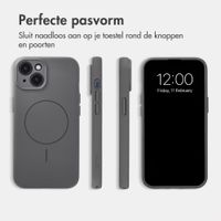 Accezz Grip Backcover met MagSafe Apple iPhone 14 - Grijs