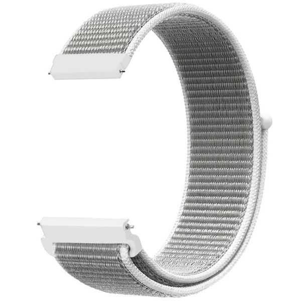 imoshion Nylon bandje Samsung Galaxy Watch 4 / 5 / 6 / 7 / FE (20 mm) - Wit