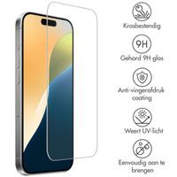 Accezz Gehard Glas Screenprotector 2-pack iPhone 16 Pro