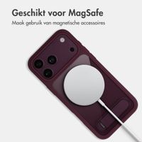 Accezz Hold Backcover met MagSafe Apple iPhone 18 Pro Max / 17 Pro Max - Dark Cherry