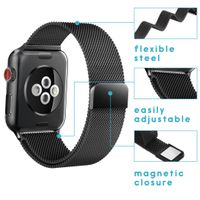 imoshion Milanees bandje Multipack Apple Watch Series 1-9 / SE - 38/40/41 mm / Series 10 - 42 mm