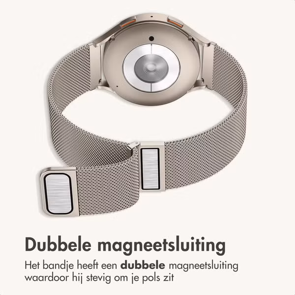 imoshion Milanees magnetisch bandje  - Universeel 20 mm aansluiting - Starlight