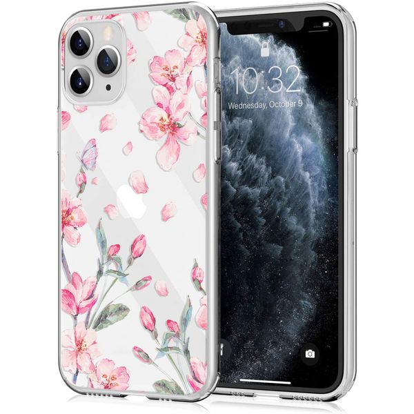 imoshion Design hoesje iPhone 11 Pro - Bloem - Roze