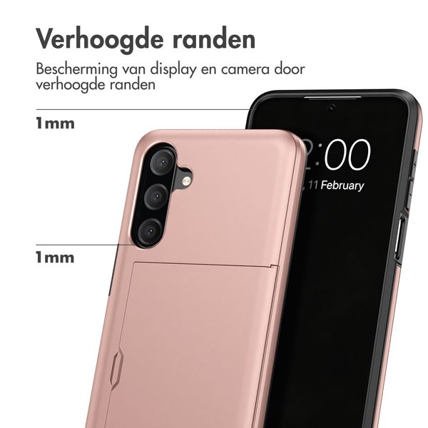 imoshion Backcover met pasjeshouder Samsung Galaxy A18 (4G) - Rose Gold