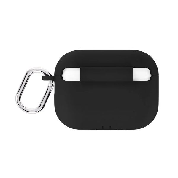 Holdit Solid Silicone Case Apple AirPods Pro 3 - Zwart