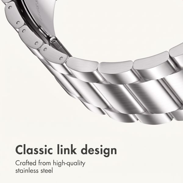 imoshion Steel strap Apple Watch | 44/45/46/49 mm - Silver