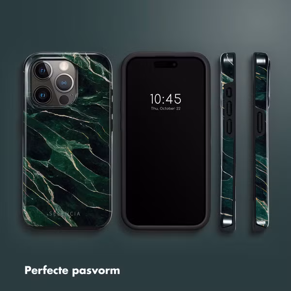 Selencia Vivid Backcover Apple iPhone 15 Pro - Chic Marble Quartz