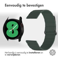imoshion Magnetisch lederen bandje  - Universeel 20 mm aansluiting - Groen