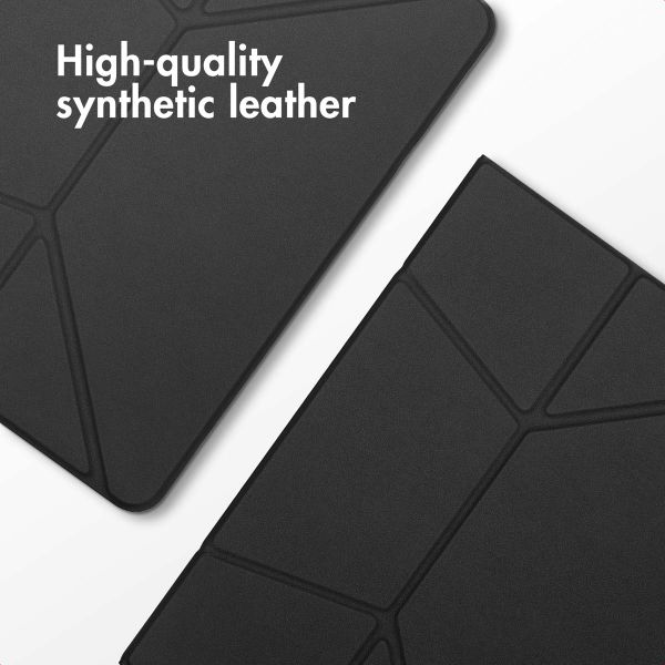 Accezz High Stand Tablet Case Apple iPad Air 11 inch (2026) M4 / (2025) M3 / (2024) M2 / Air 5 (2022) / Air 4 (2020) - Black