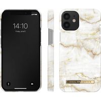 iDeal of Sweden Fashion Backcover iPhone 12 Mini - Golden Pearl Marble