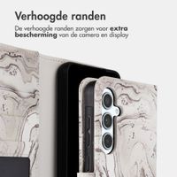 imoshion Design Bookcase Samsung Galaxy A35 - Sandy Marble
