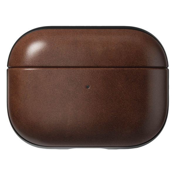 Nomad Horween Leather Case Apple AirPods Pro 2 - Rustic Brown