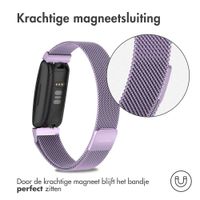 imoshion Milanees magnetisch bandje Fitbit Inspire - Maat S - Paars