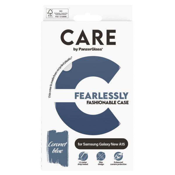 CARE by PanzerGlass Fashion Backcover Samsung Galaxy A16 - Blauw