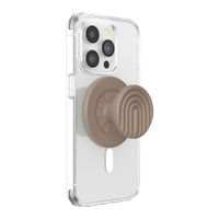 PopSockets PopGrip MagSafe Round - Curves Latte