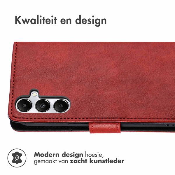 imoshion Luxe Bookcase Samsung Galaxy A17 - Rood