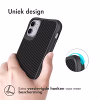 imoshion Rugged Hybrid Carbon Case Apple iPhone 11 - Black